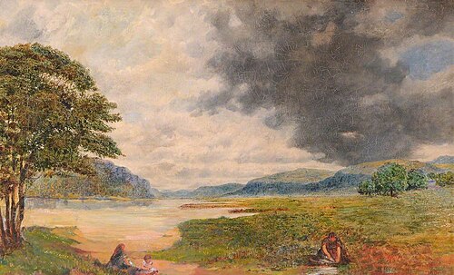 Caerhun on the Conway, 1865, William Davis