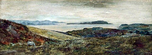 View of Bute from High Ground, , William Davis