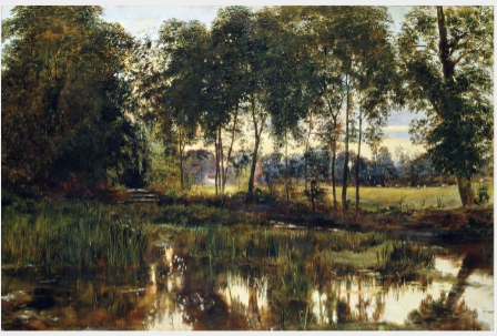 A View of Rye Water near Leixlip, , William Davis
