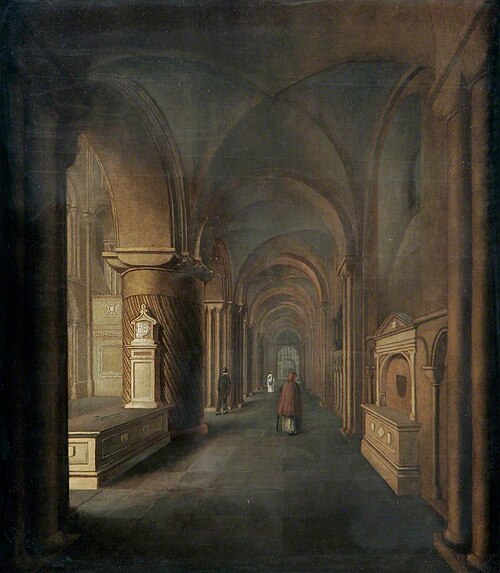 Norwich Cathedral, Norfolk (South Aisle), 1816, William Donthorne