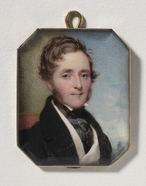 Unknown Man, 1835, William Egley