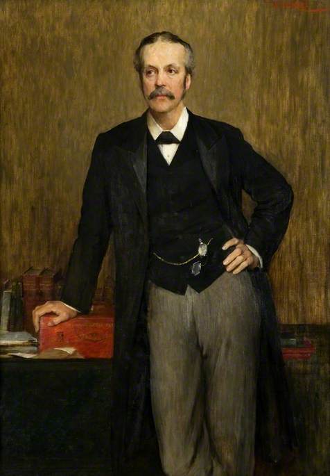 The Right Honourable Arthur J. Balfour (1848–1930), MP, 1898, William Ewart Lockhart