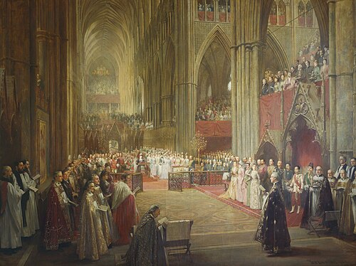 Queen Victoria's Golden Jubilee Service, Westminster Abbey, 21 June 1887, 1890, William Ewart Lockhart
