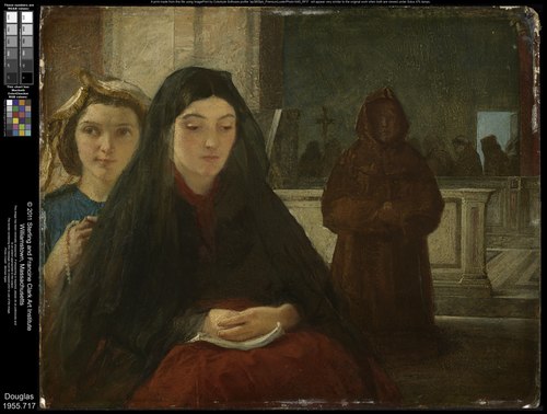 Women in Church, , William Fettes Douglas