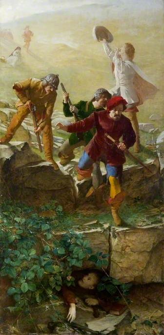 The Recusant's Concealment Discovered, 1859, William Fettes Douglas