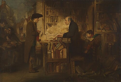 Bibliomania, 1852, William Fettes Douglas