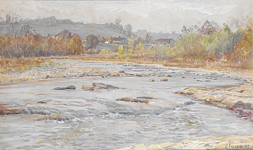 Whitewater Rapids, 1899, William J. Forsyth
