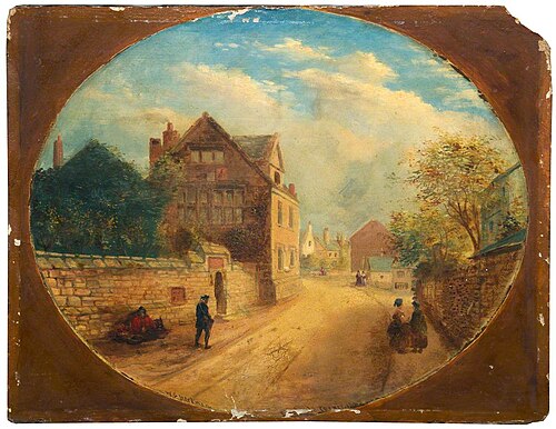 Tranmere Old Hall, 1845, William Gawin Herdman