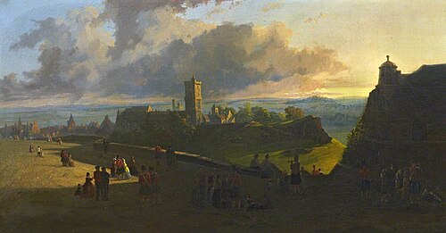 Stirling from the Castle, 1849, William Gawin Herdman