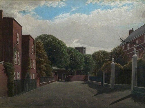 Church Road, Belgrave, Leicestershire, 1892, William Grant Stevenson