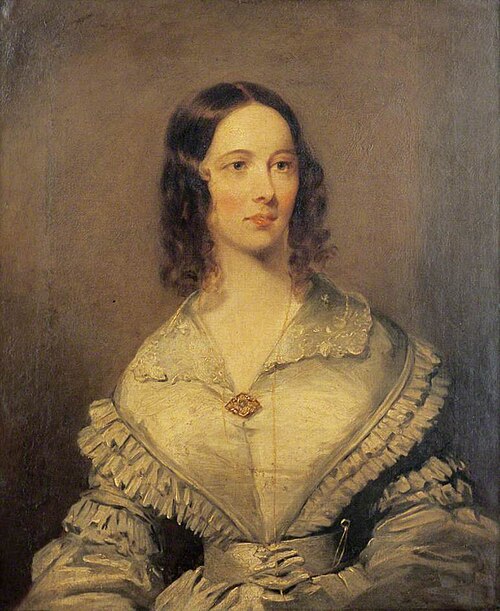 Augusta Cargill, née Bicknell (1819–1871), 1841, William Gush
