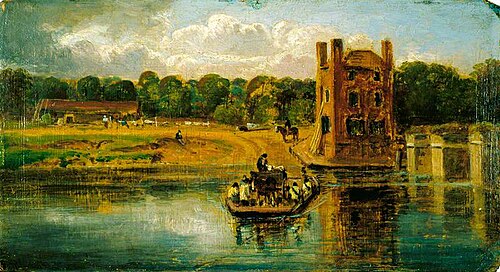 The Thames at Datchet Ferry, 1811, William Havell