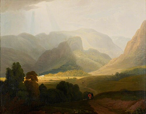 Castle Crag, near Keswick, Cumberland, , William Havell