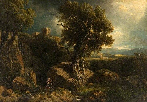 A Stormy Day, , William Havell