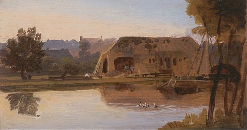 On the Kennet, Reading, 1807, William Havell