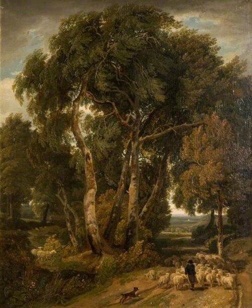 Driving Home The Flock, 1806, William Havell