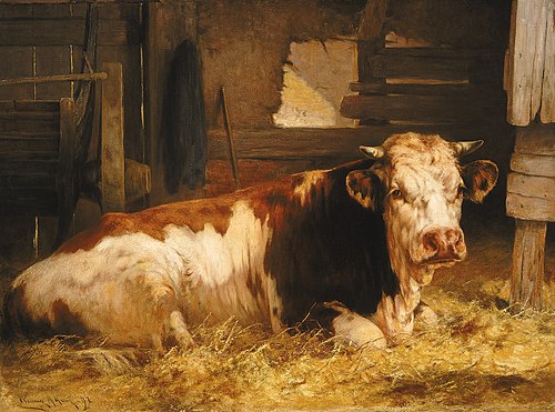 Monarch of the Farm, 1891, William Henry Howe