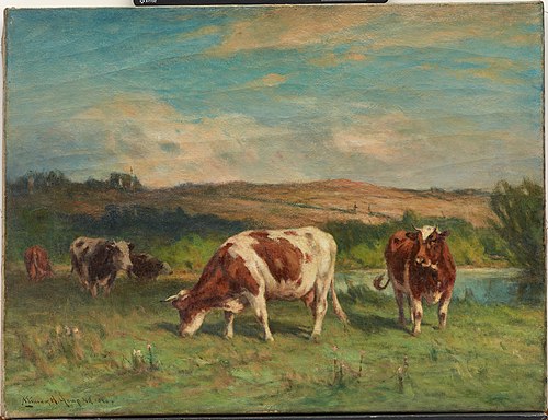 Lyme Pastures, 1920, William Henry Howe