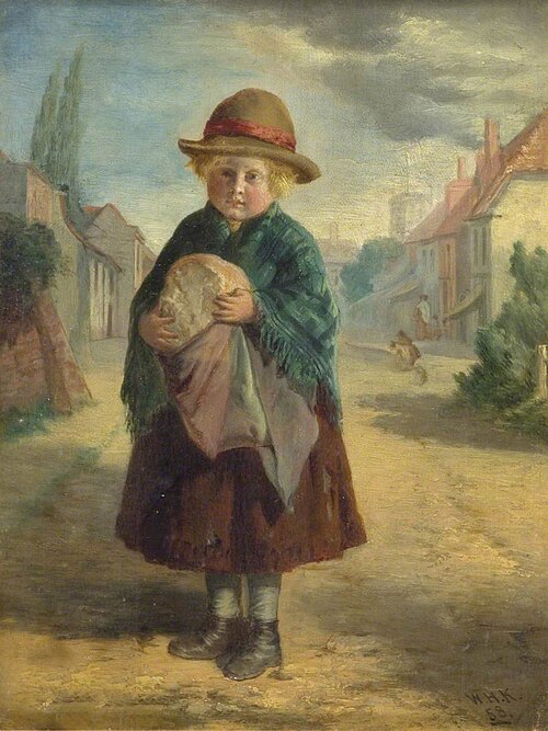 The Little Messenger, 1858, William Henry Knight