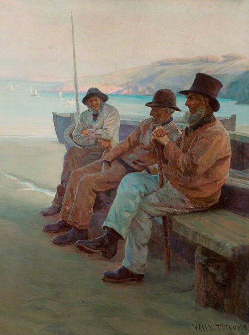 Old Sea Dogs, 1891, William Holt Yates Titcomb