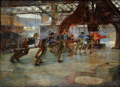 The Steam Hammer, 1895, William Holt Yates Titcomb