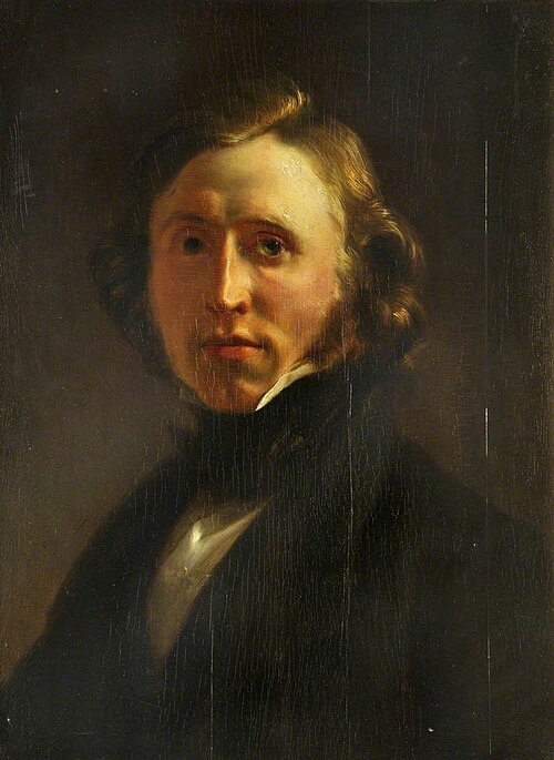 Self Portrait as a Young Man, 1840, William Huggins