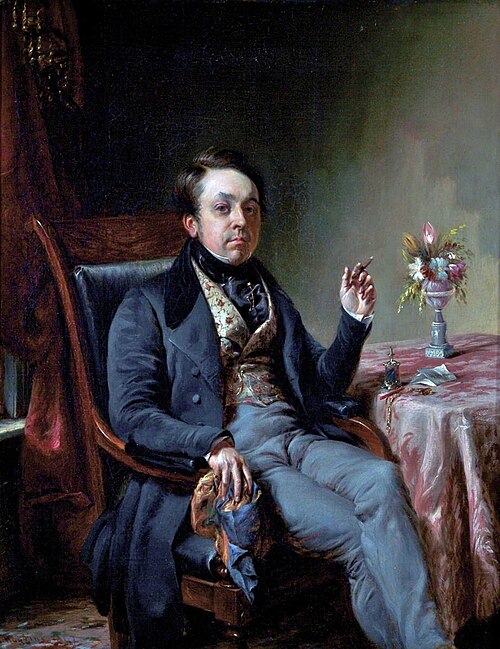 A Gentleman, 1842, William Huggins
