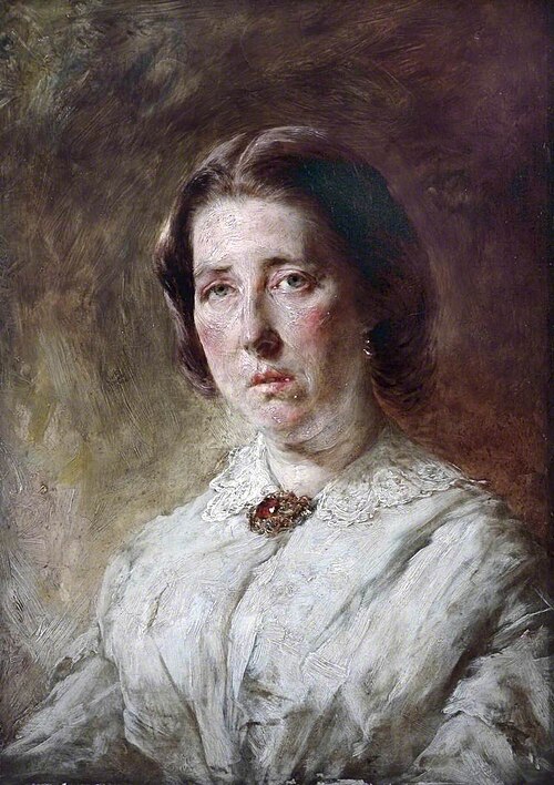 The Artist's Wife, , William Huggins