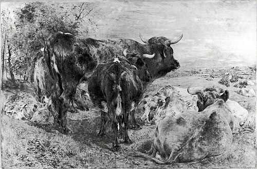 Near Helsby, Cheshire, 1867, William Huggins
