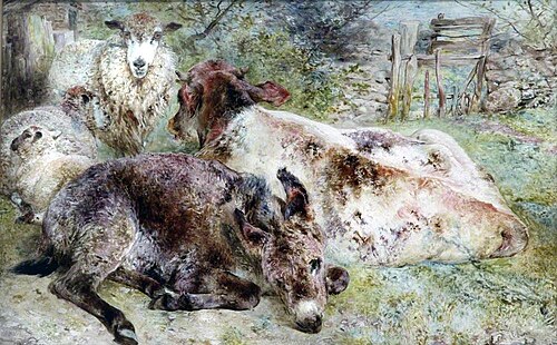 A Mixed Family, 1867, William Huggins