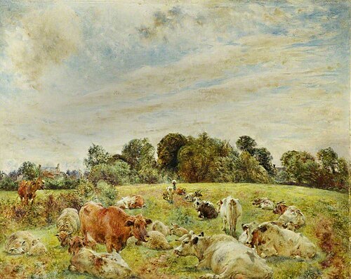 Near Moreton, 1868, William Huggins