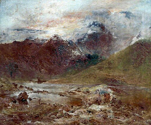 Llyn Llydaw, Snowdon, , William Huggins