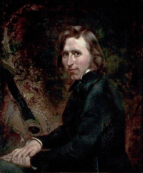 Self Portrait, , William Huggins