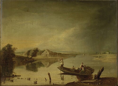 View of the Thames near Eton, 1816, William Ingalton