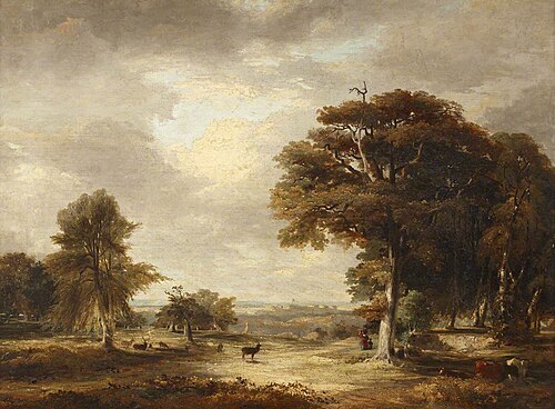 Distant View of Windsor Castle, 1840, William Ingalton