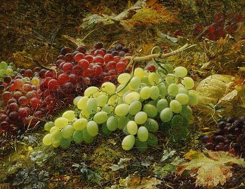 Grapes, 1869, William Jabez Muckley