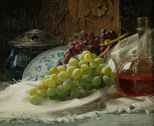 Grapes, 1875, William Jabez Muckley