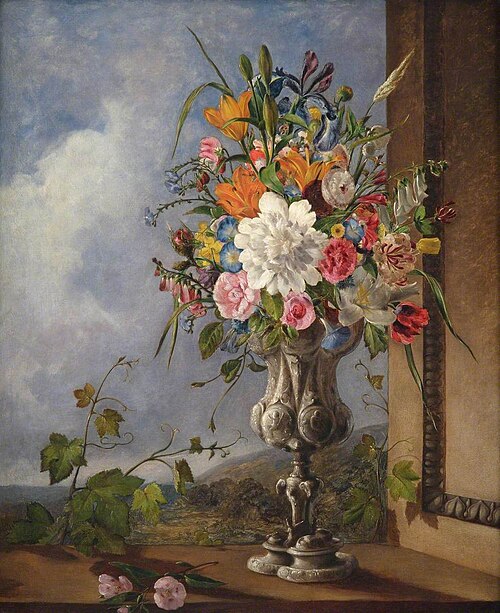 Still Life with Summer Flowers, , William Jabez Muckley