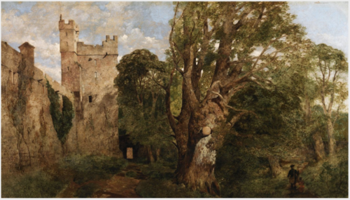 Naworth Castle, Cumbria, 1849, William James Blacklock