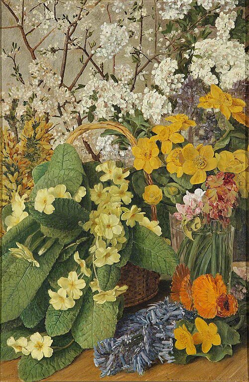 English Wild Flowers, 1876, William James Stillman