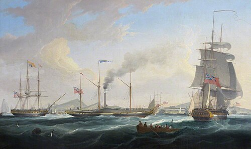 George IV's Arrival at Leith, 1822, William John Huggins