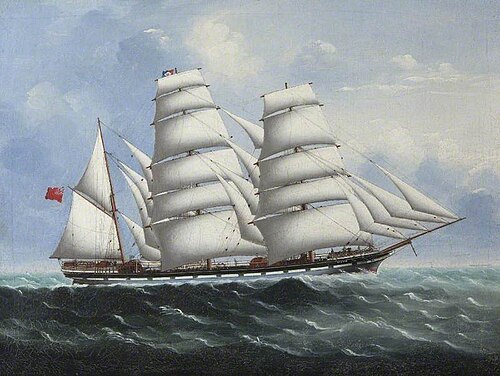 The 'Newark', 1840, William John Huggins