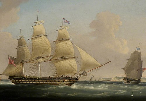 The East Indiaman Atlas, 1826, William John Huggins