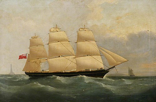 The ship Biobio, , William John Huggins