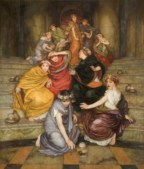 Parable Of The Wise And Foolish Virgins, 1899, William John Wainwright