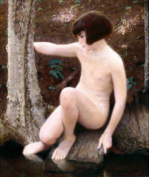 A Child, 1918, William Sergeant Kendall