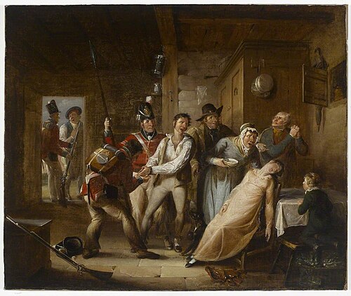 The Deserter Taken, 1817, William Kidd