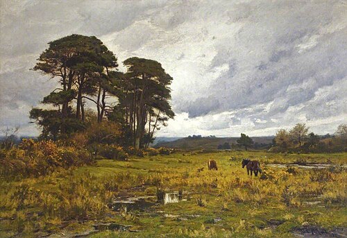Wintry March, 1885, William Lamb Picknell
