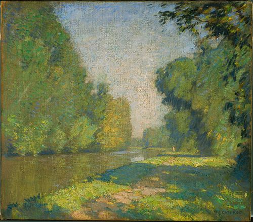 The Tow Path, , William Langson Lathrop