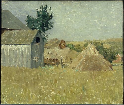 Gray Barn, , William Langson Lathrop